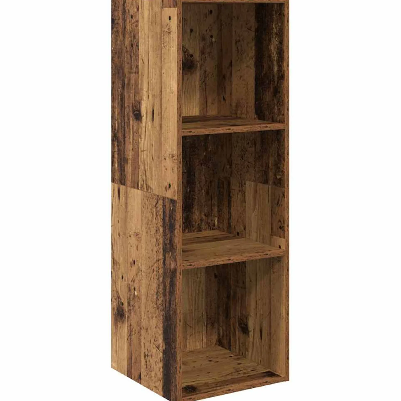 Zestaw Szafek RTV Szafka pod Telewizor Meblościanka Brąz 37 x 37 x 142.5 cm