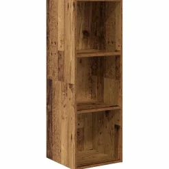 Zestaw Szafek RTV Szafka pod Telewizor Meblościanka Brąz 37 x 37 x 107 cm