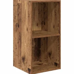 Zestaw Szafek RTV Szafka pod Telewizor Meblościanka Brąz 37 x 37 x 107 cm
