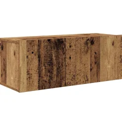 Zestaw Szafek RTV Szafka pod Telewizor Meblościanka Brąz 100 x 30 x 30 cm