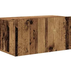 Zestaw Szafek RTV Szafka pod Telewizor Meblościanka Brąz 100 x 30 x 30 cm