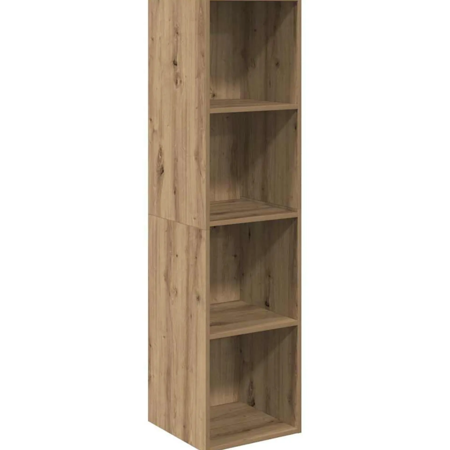 Zestaw szafek RTV 4 szt. dąb artisan 37 x 37 x 142.5 cm