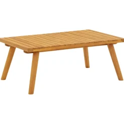 Zestaw wypoczynkowy do ogrodu Brąz Drewno akacjowe 3x hjørne + 5x sofa