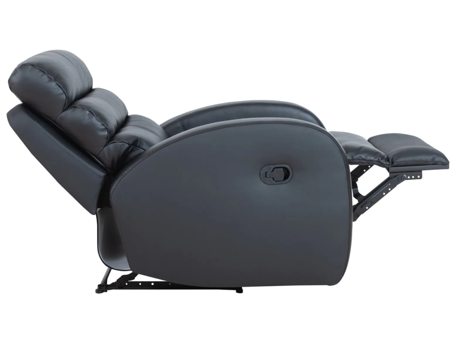 Zestaw wypoczynkowy Luton z funkcją relaks 3+1 czarny