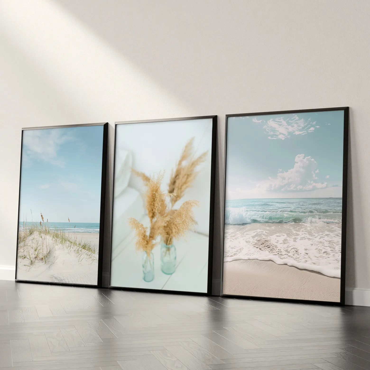 ZESTAW 3X Plakat Morski Pejzaż 30x40cm