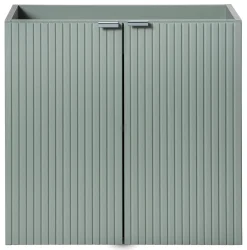 Zestaw z blatem oak i umywalkami Pati 120 cm Line Reed Green